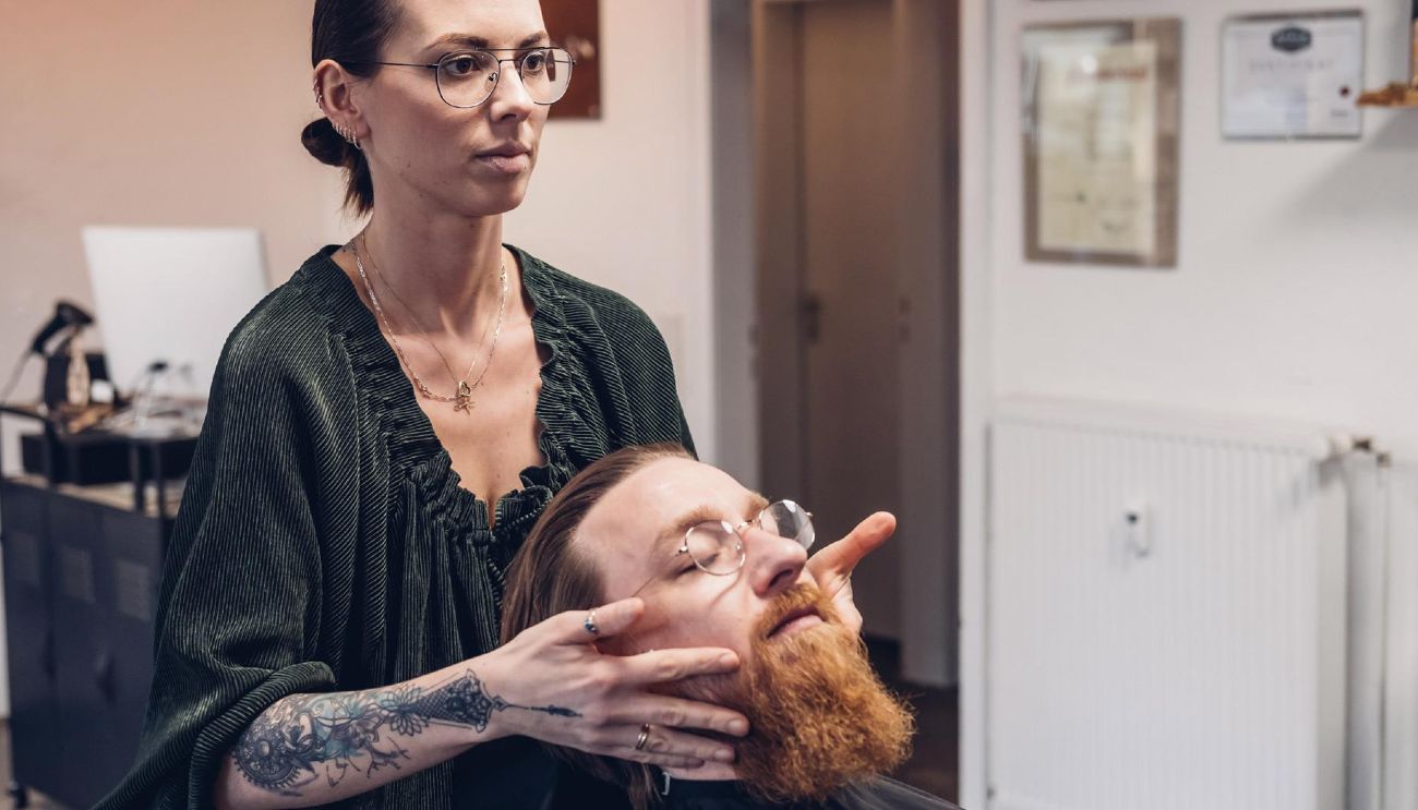  | Ronja Neugebauer mit einem Kunden