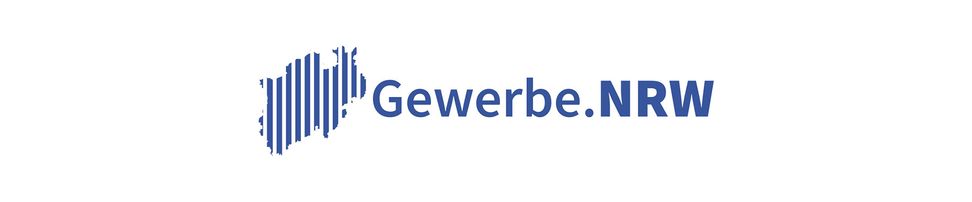 Logo mit Schriftzug Gewerbe.NRW