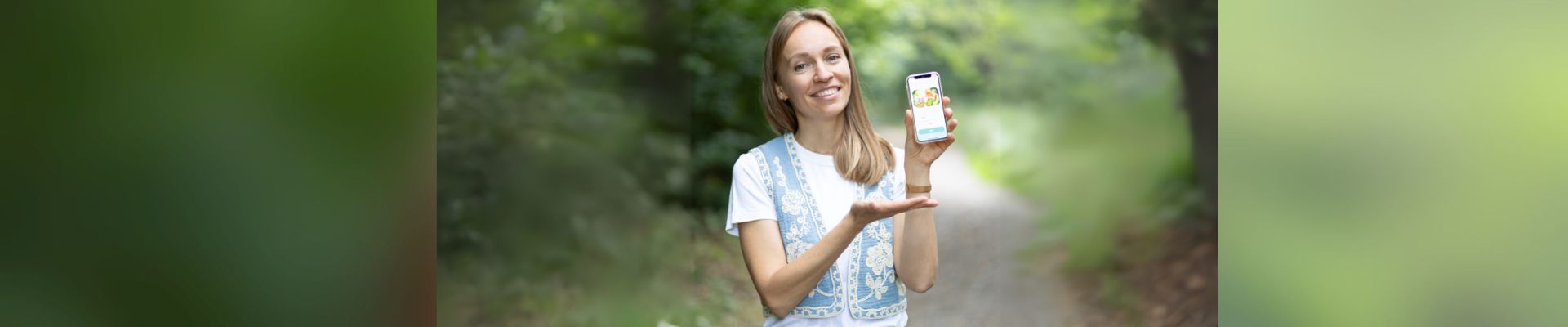 Gründerin Anastasiia Borovyk von KiddyTrip