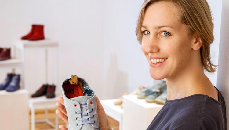 Anna Yona von der Wildling Shoes GmbH