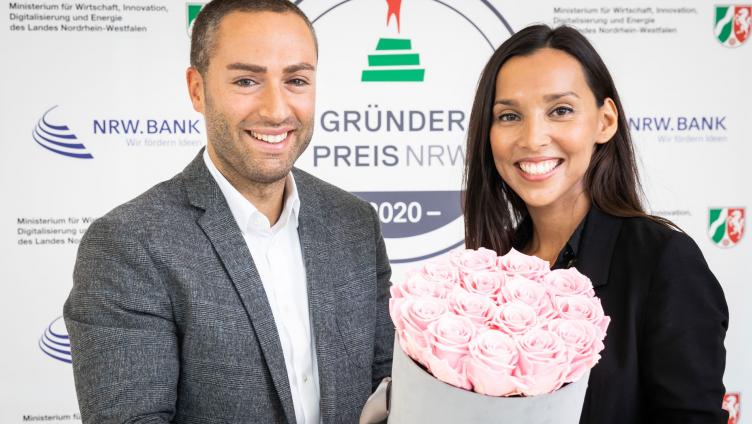 Gründer Sarah Zergaw und Paolo Olivader Emmie Gray GmbH